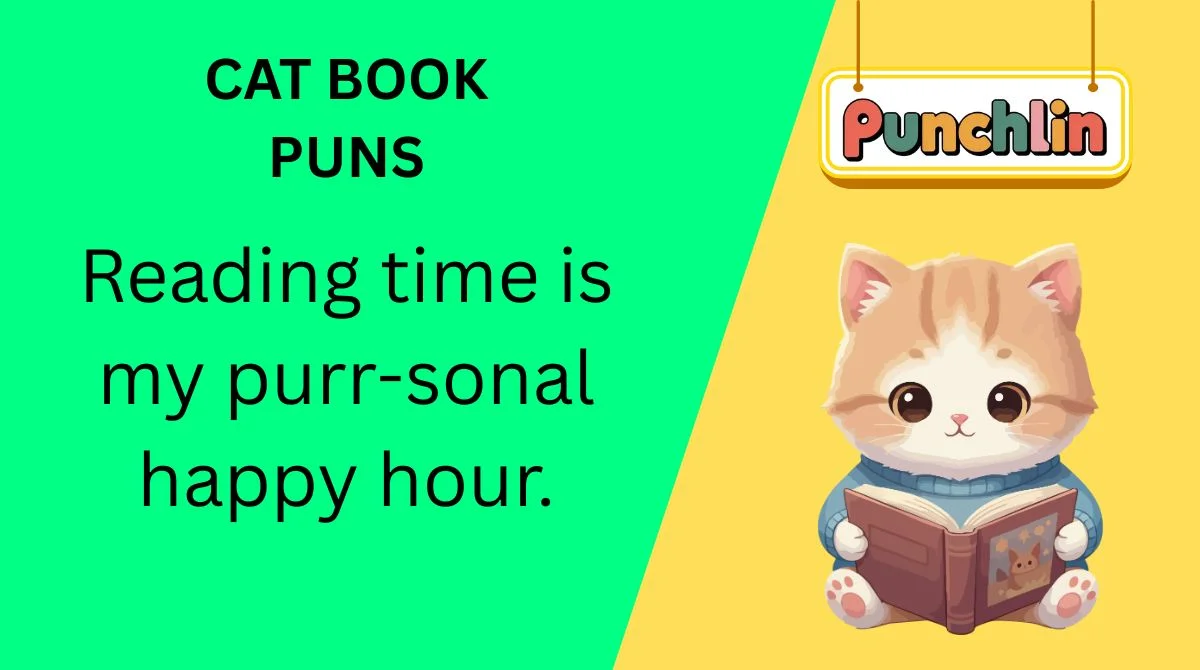 Cat Book Puns