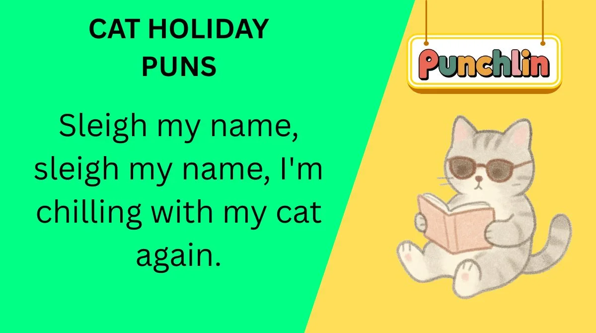 Cat Holiday Puns