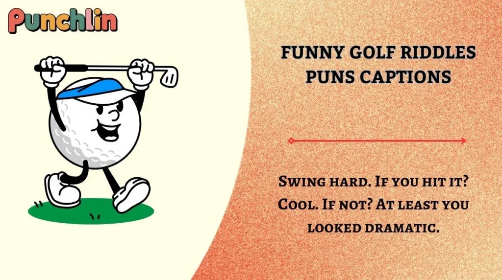 Funny Golf Riddles Puns Captions