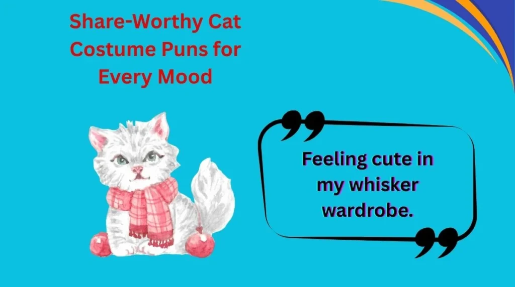 Share-Worthy Cat Costume Puns for Every Mood