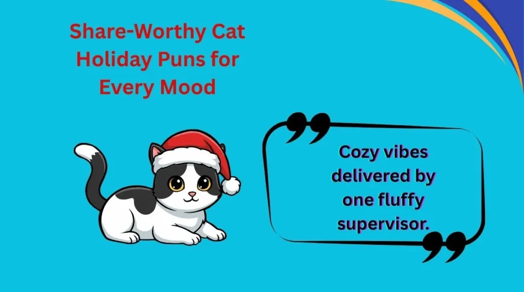 Share-Worthy Cat Holiday Puns for Every Mood