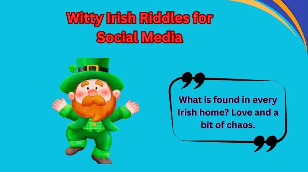Witty Irish Riddles for Social Media