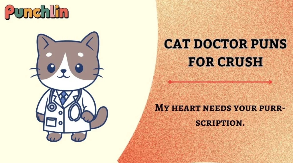 Cat Doctor Puns for Crush