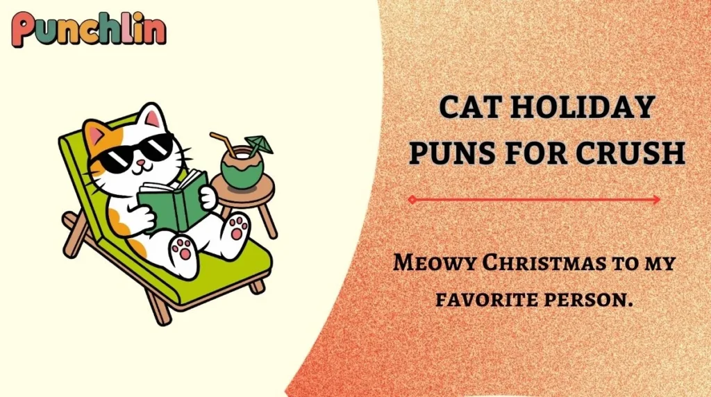 Cat Holiday Puns for Crush