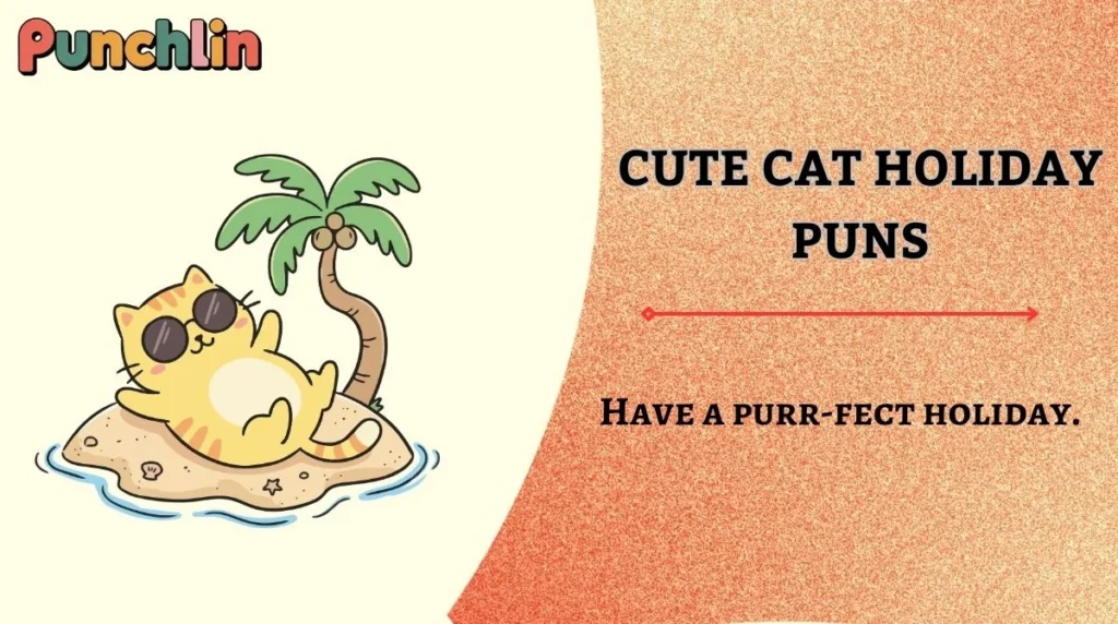 Cute Cat Holiday Puns