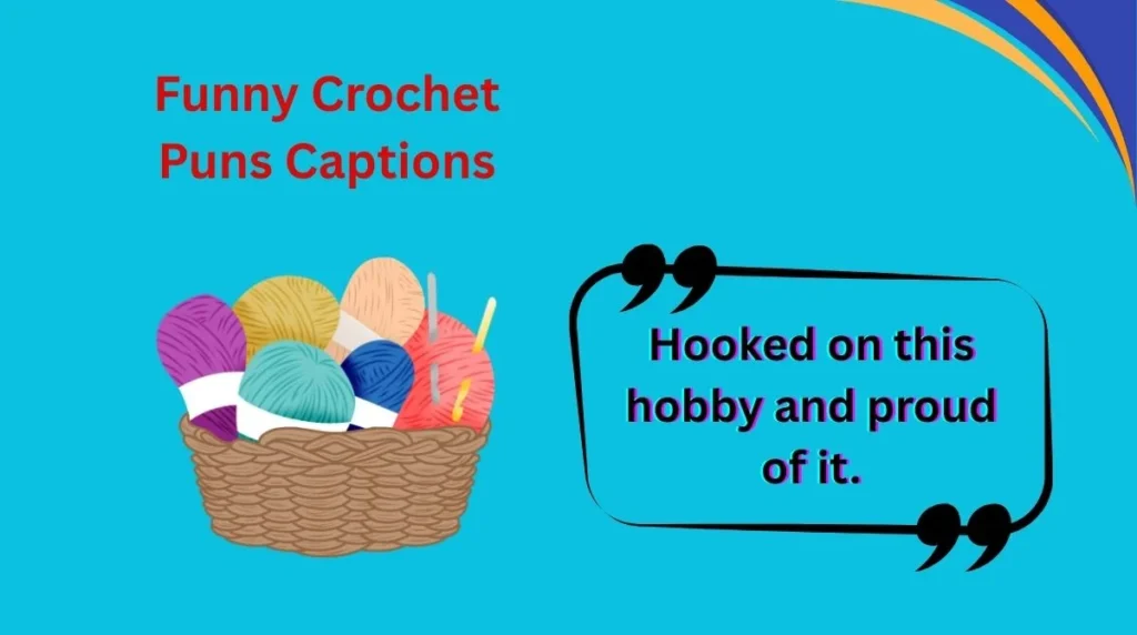 Funny Crochet Puns Captions