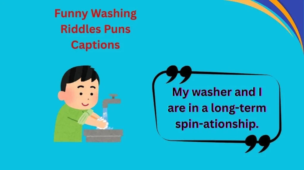 Funny Washing Riddles Puns Captions