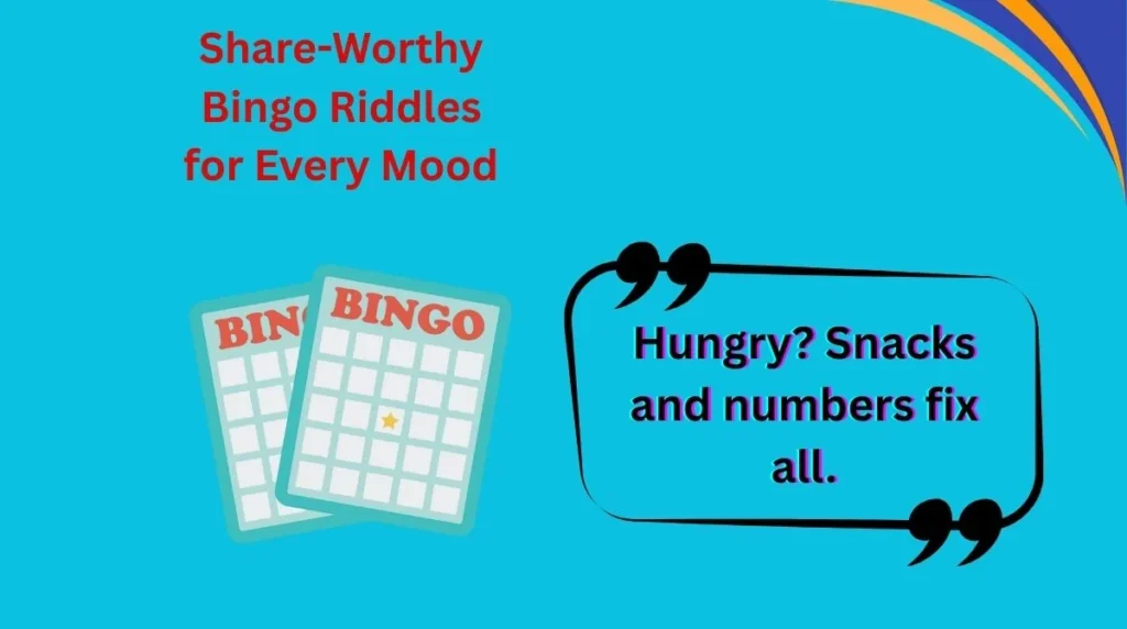 Share-Worthy Bingo Riddles for Every Mood