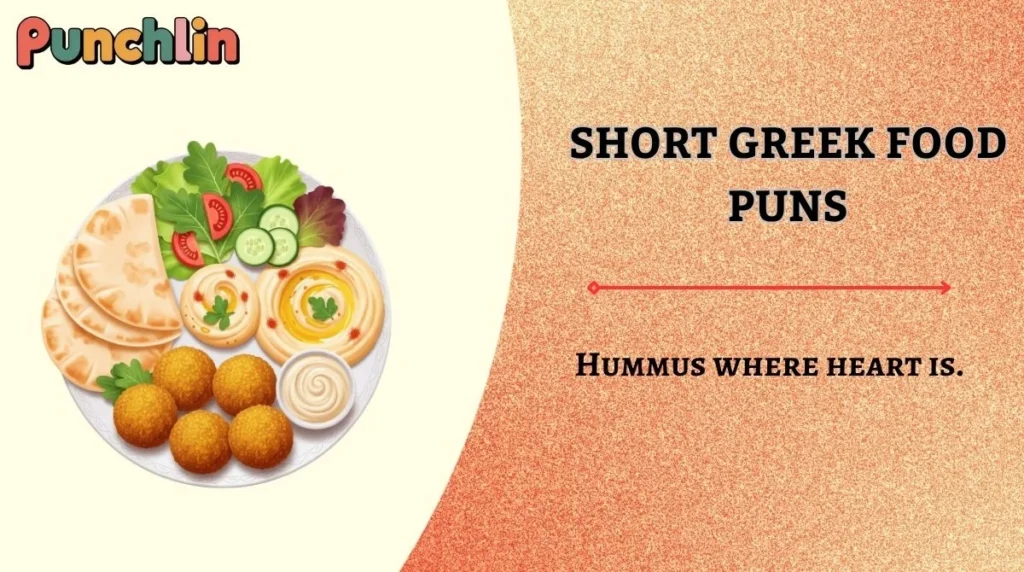 Short Greek Food Puns