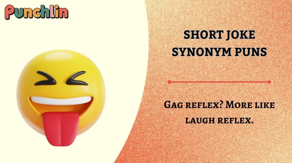 Short Joke Synonym Puns