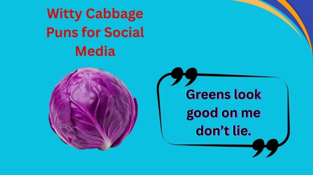 Witty Cabbage Puns for Social Media