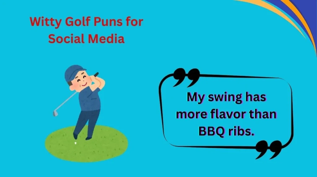 Witty Golf Puns for Social Media