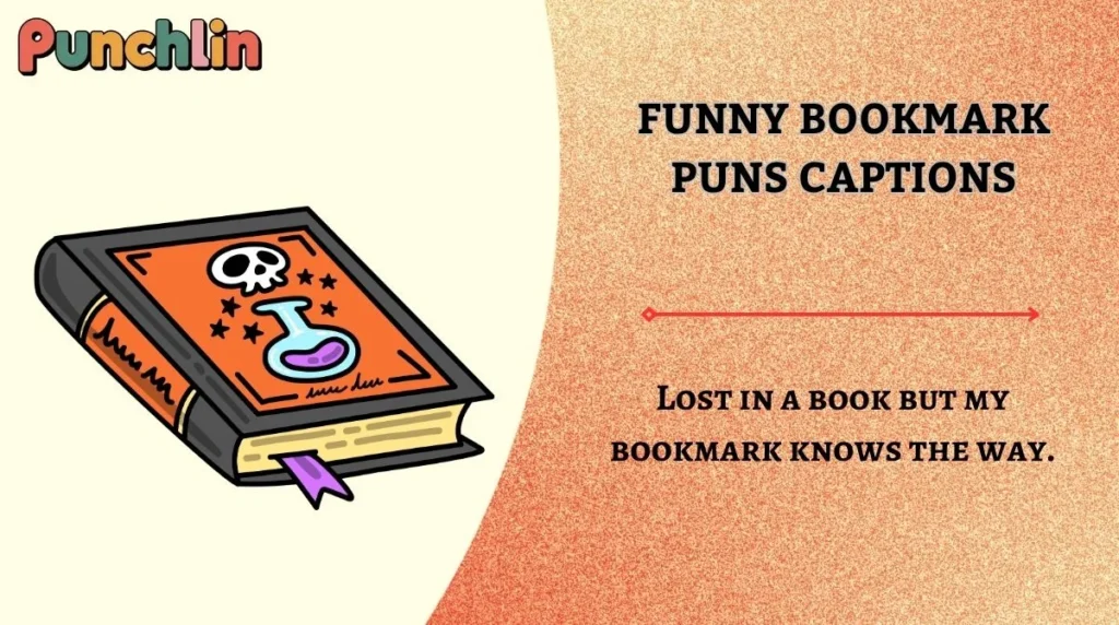 Funny Bookmark Puns Captions