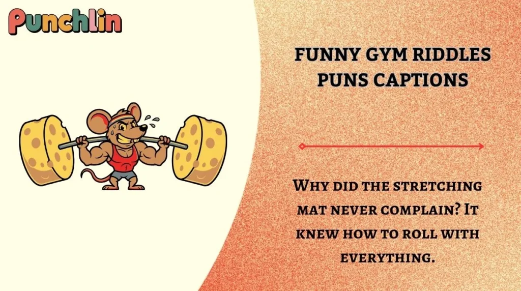 Funny Gym Riddles Puns Captions