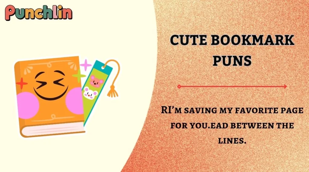 Cute Bookmark Puns