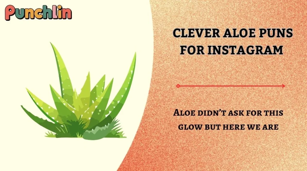 Clever Aloe Puns for Instagram