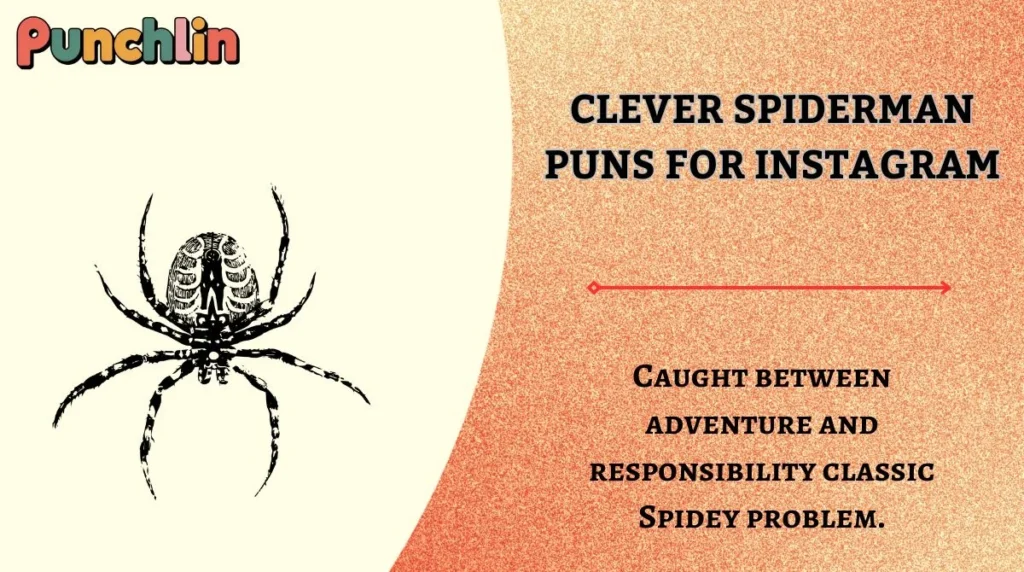 Clever Spiderman Puns for Instagram