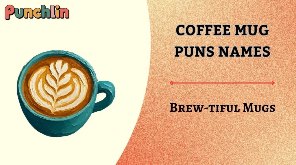 Coffee Mug Puns Names