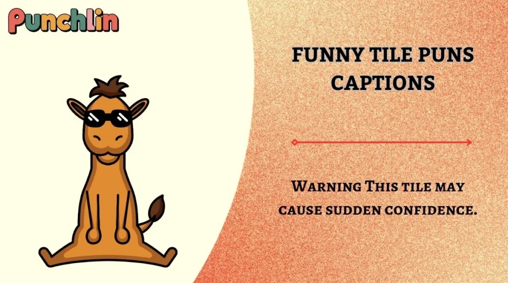 Funny Tile Puns Captions