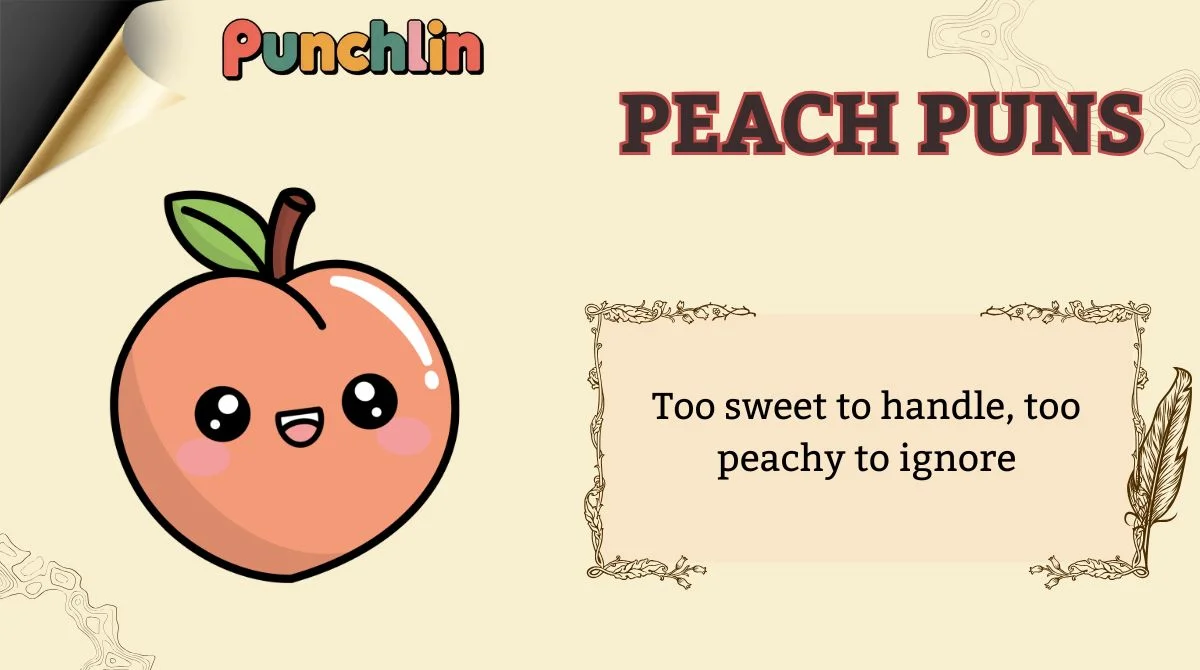 Peach Puns
