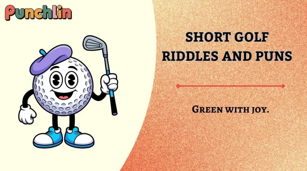 Short Golf Riddles and Puns