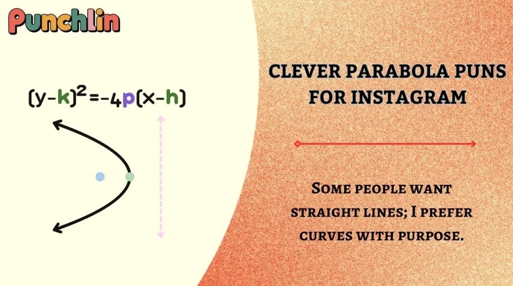 Clever Parabola Puns for Instagram