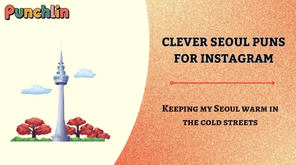 Clever Seoul Puns for Instagram