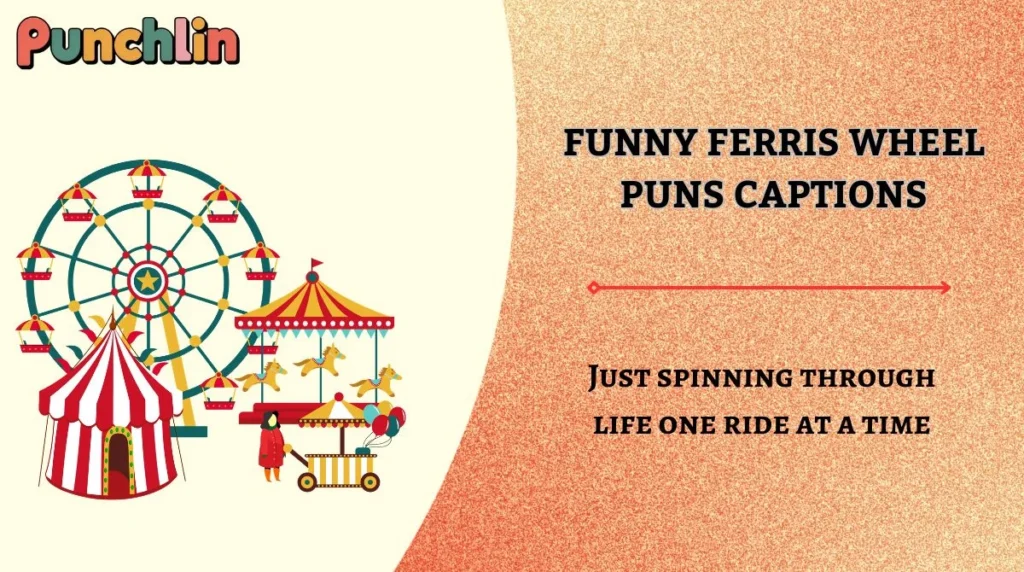 Funny Ferris Wheel Puns Captions