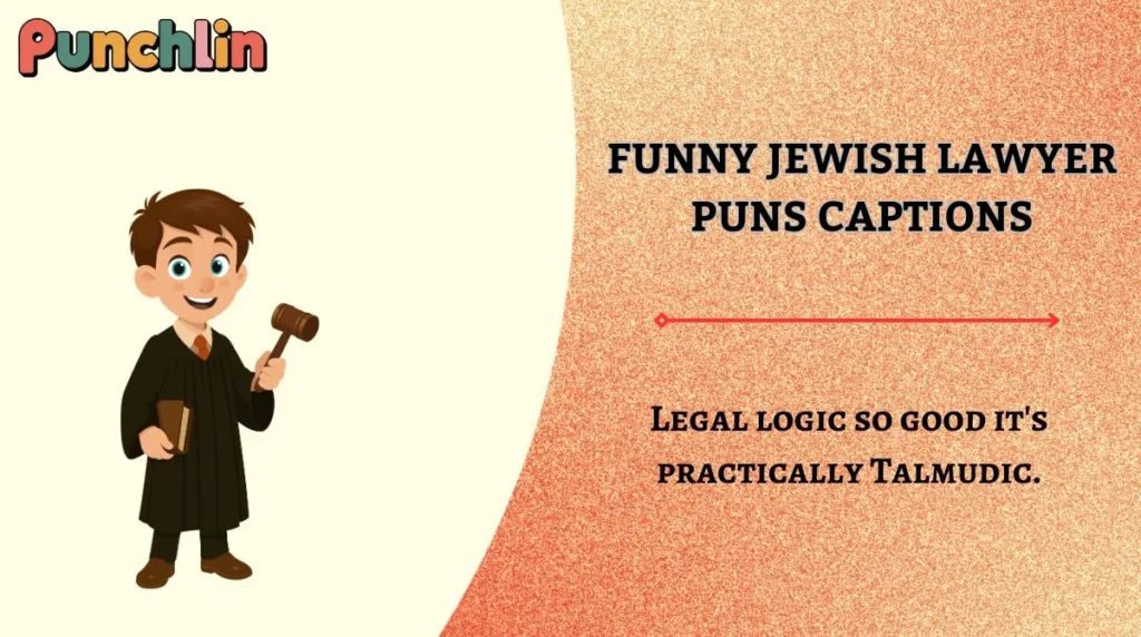 Funny Jewish Lawyer Puns Captions