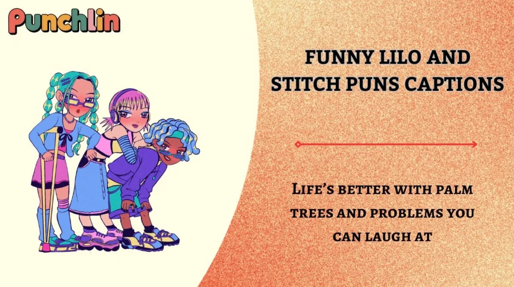 Funny Lilo and Stitch Puns Captions