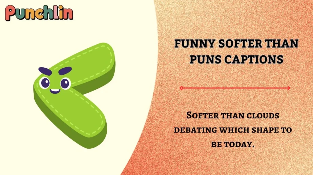 Funny Softer Than Puns Captions
