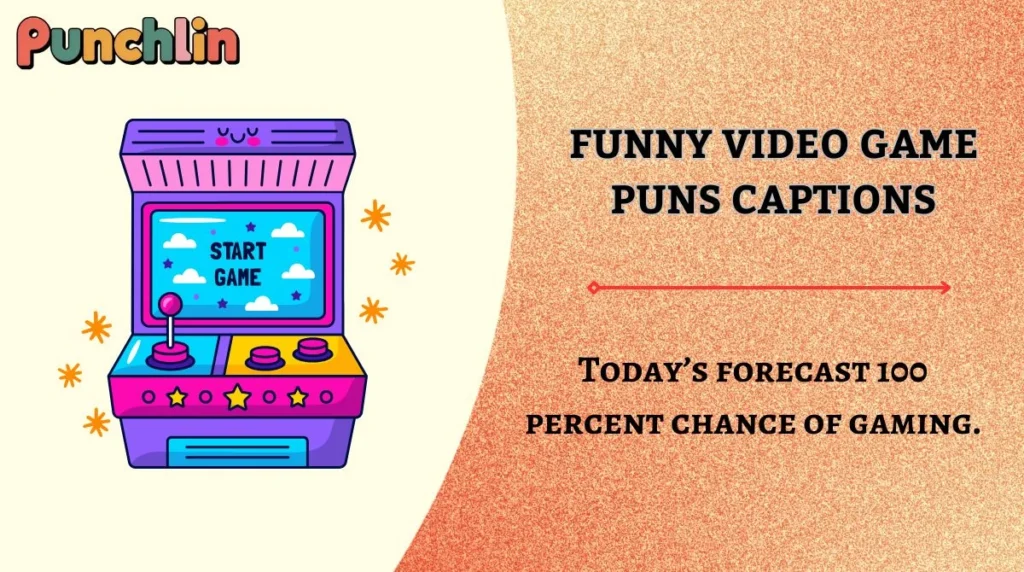Funny Video Game Puns Captions