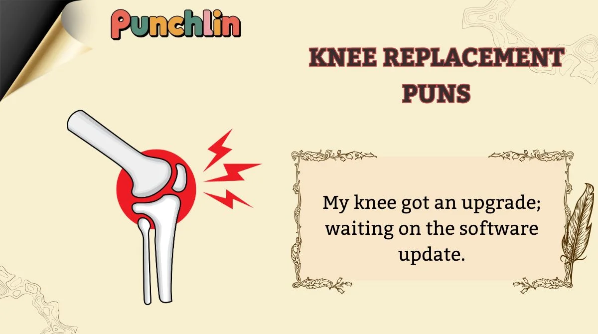 Knee Replacement Puns
