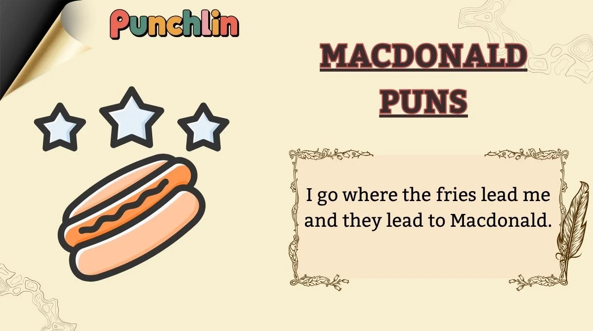 Macdonald Puns