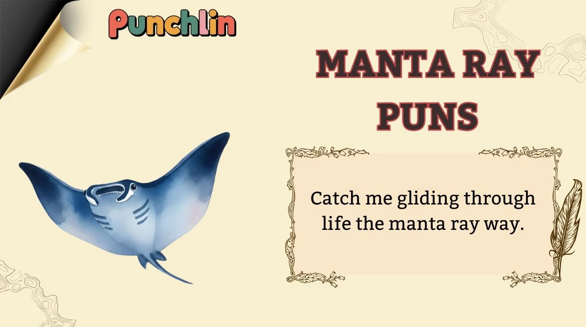Manta Ray Puns