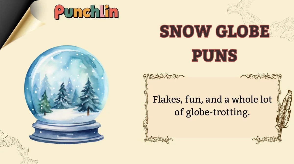 Snow Globe Puns