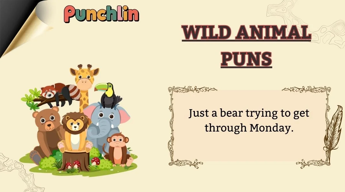 Wild Animal Puns